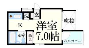 芦屋駅 徒歩4分 2階の物件間取画像